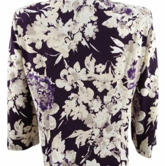 Jessica Howard women's Floral Jacket Size 14 - Picture 2 of 12